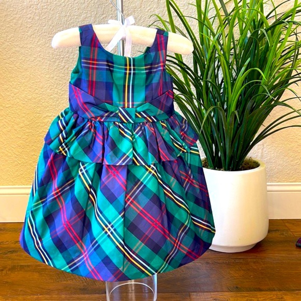 Janie and Jack Holiday Plaid Dress